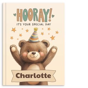 Hooray! It’s Your Special Day – Personalised Birthday Book for Kids